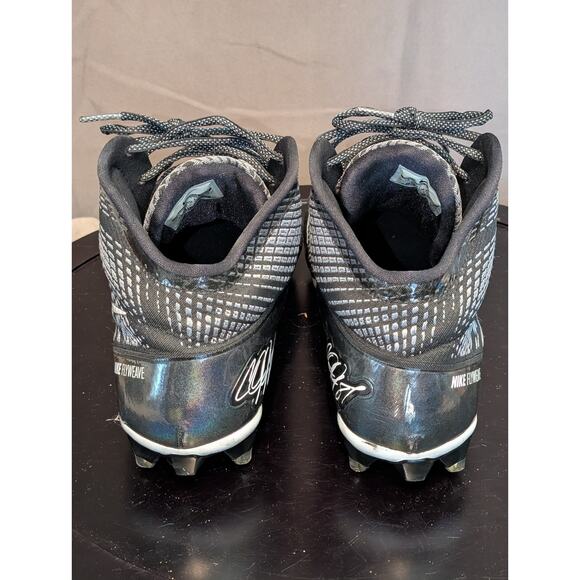 NIKE Cleats Mens 12 Black CJ3 Elite Flyweave TD Black Grey Men’s Football 725226 main image 4